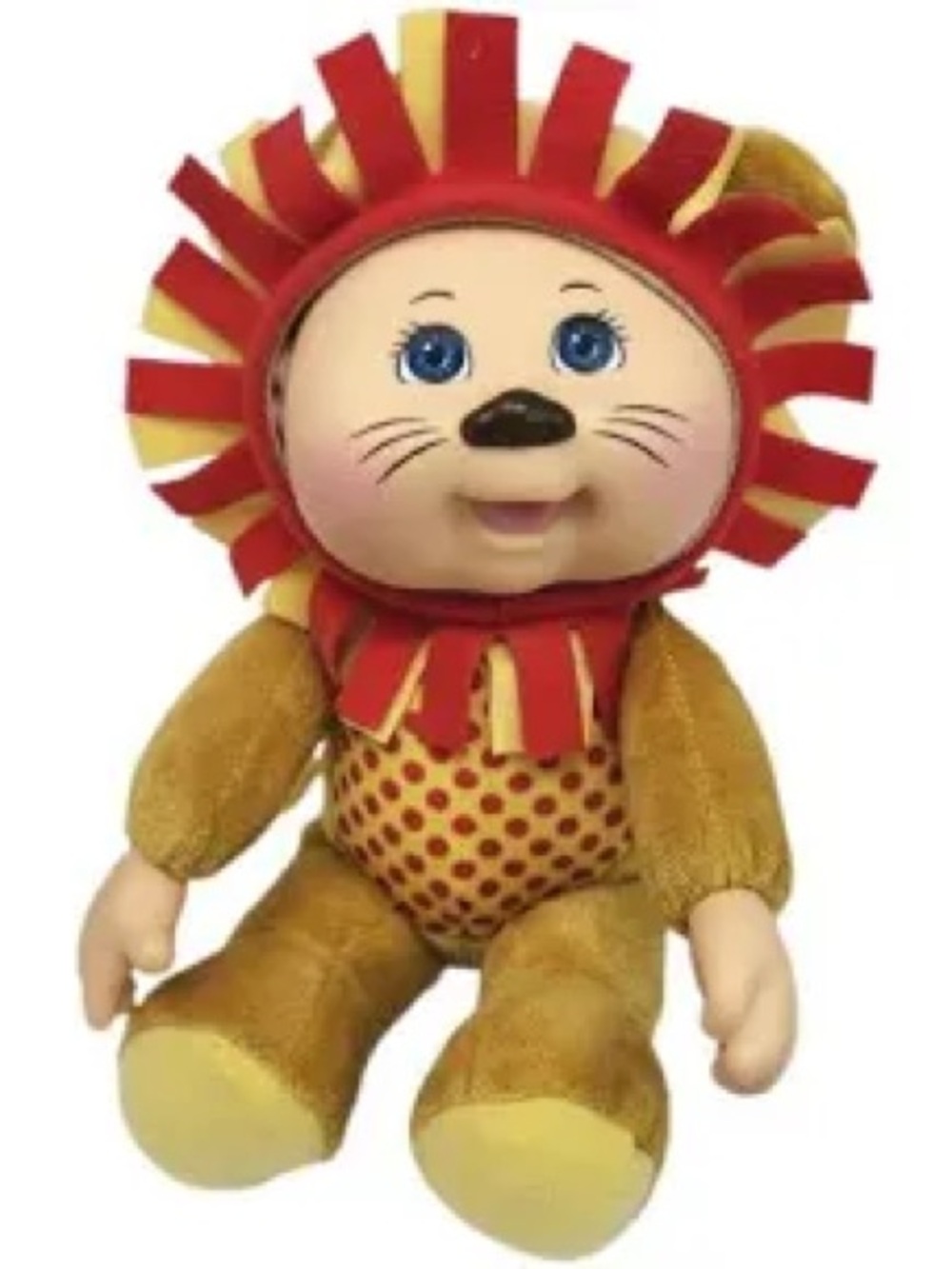Retro 2019 Cabbage Patch Kids Collectible Cuties Doll Zoo Friends Lion 10”